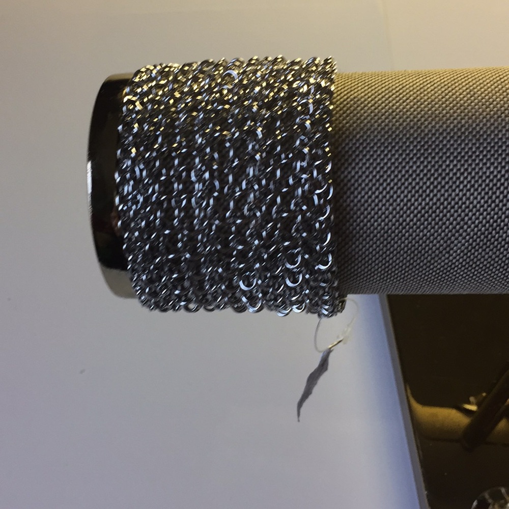 Mesh silver bracelet NBW